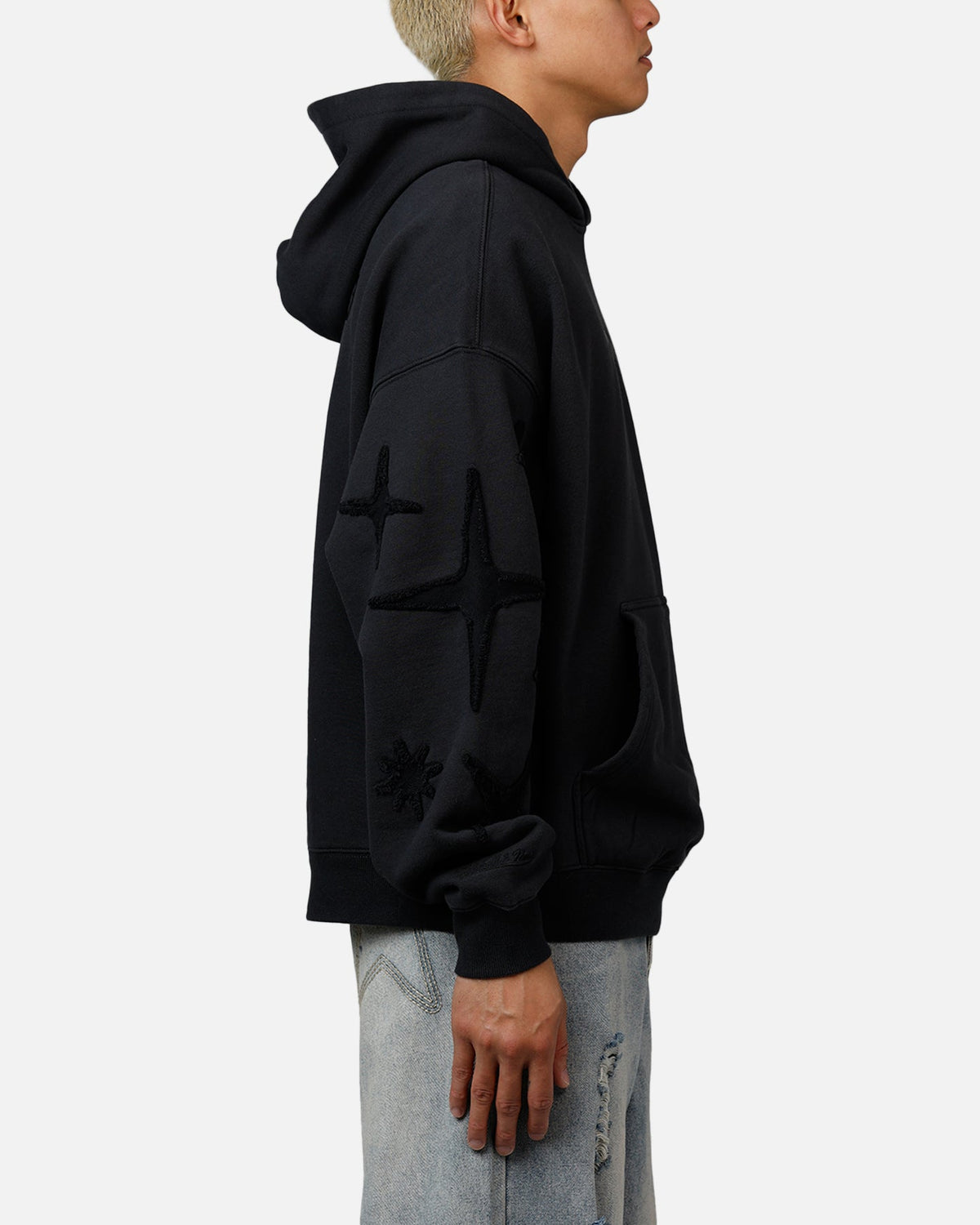 Mitchell & Ness Las Vegas Raiders 'Starburst' Hoodie Faded Black