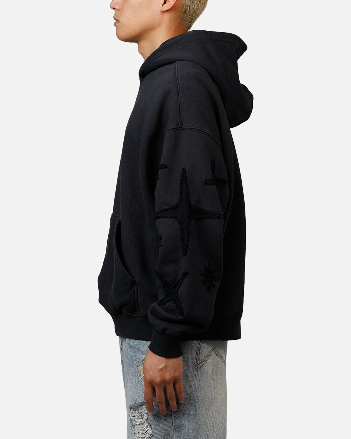 Mitchell & Ness Las Vegas Raiders 'Starburst' Hoodie Faded Black