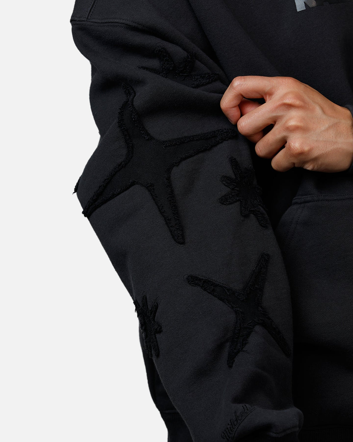 Mitchell & Ness Las Vegas Raiders 'Starburst' Hoodie Faded Black