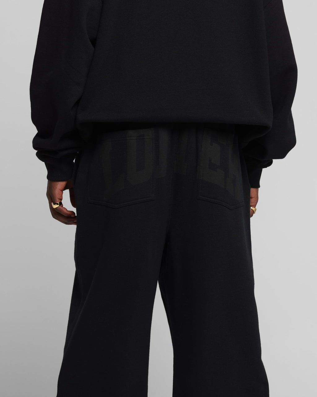 Loiter Arch Premium Sweatpants Black