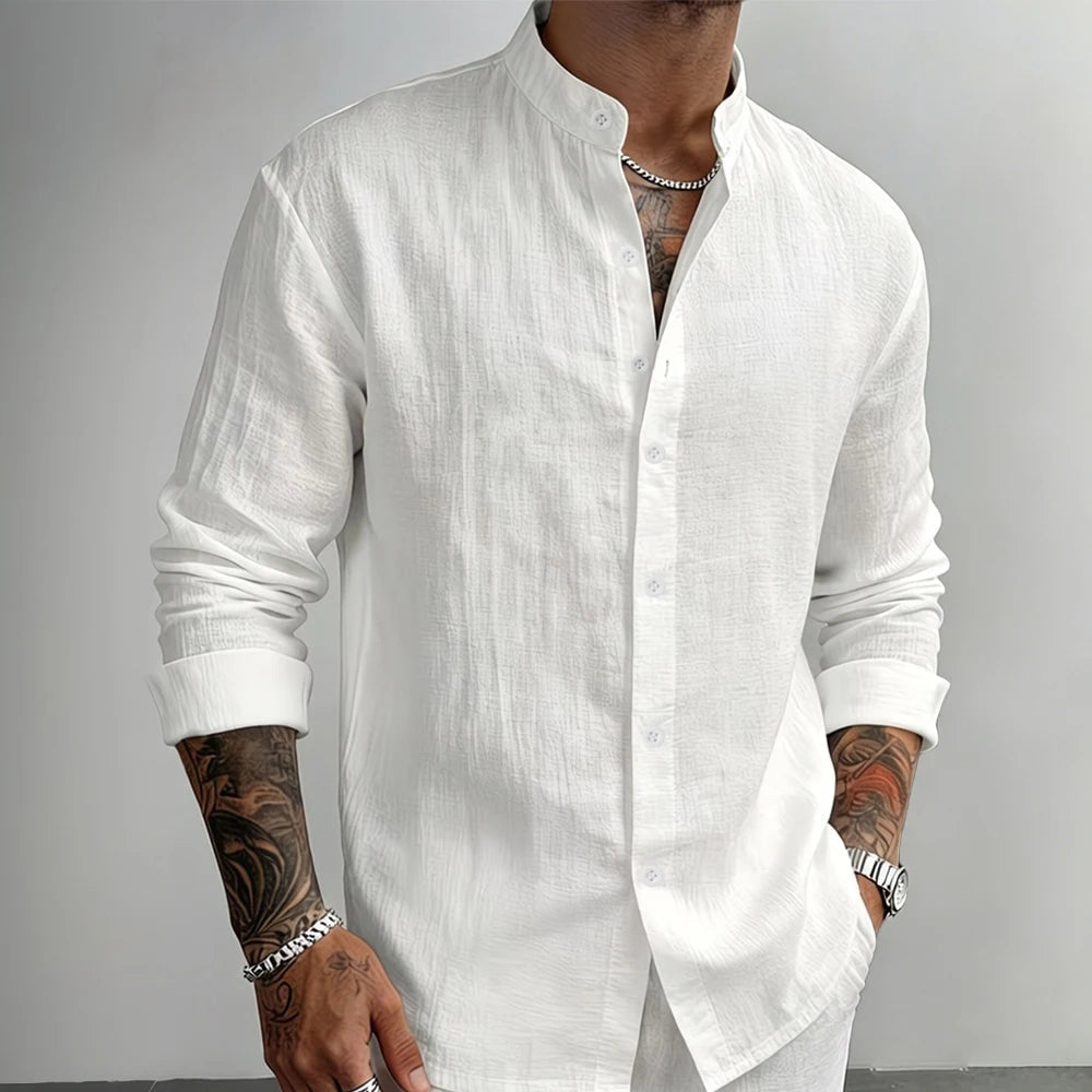Linen Button Shirt