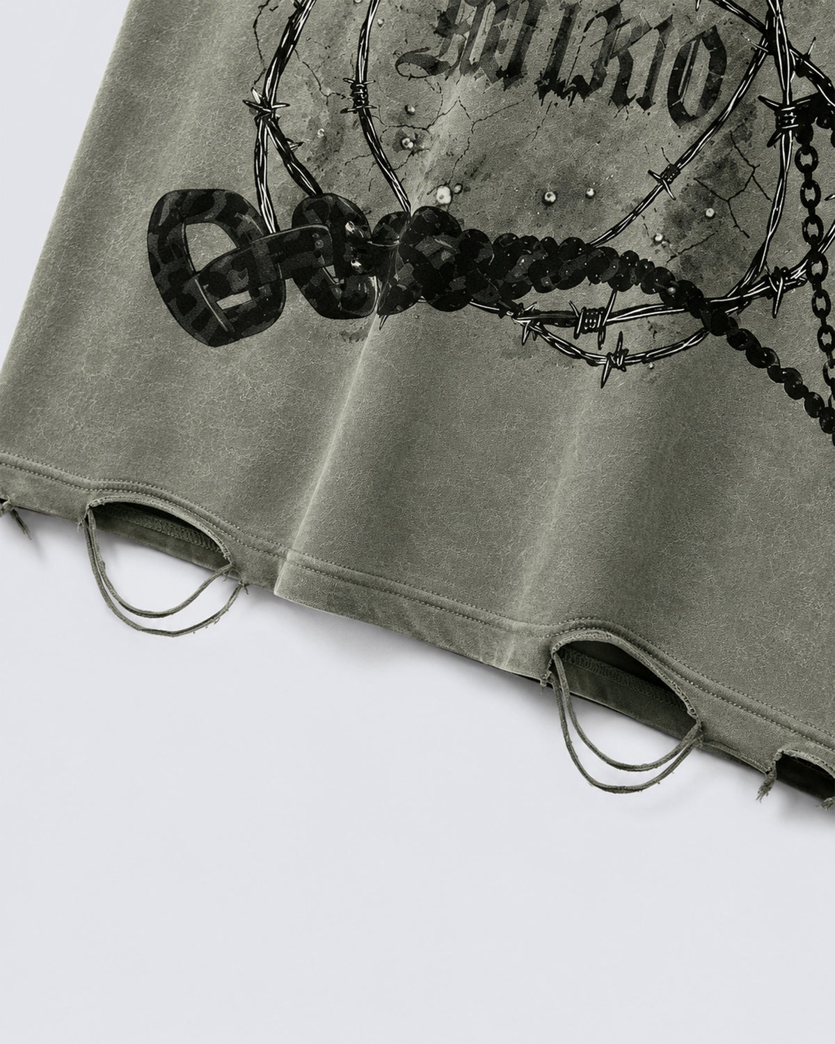 KIIKIO Gothic Distressed Vest