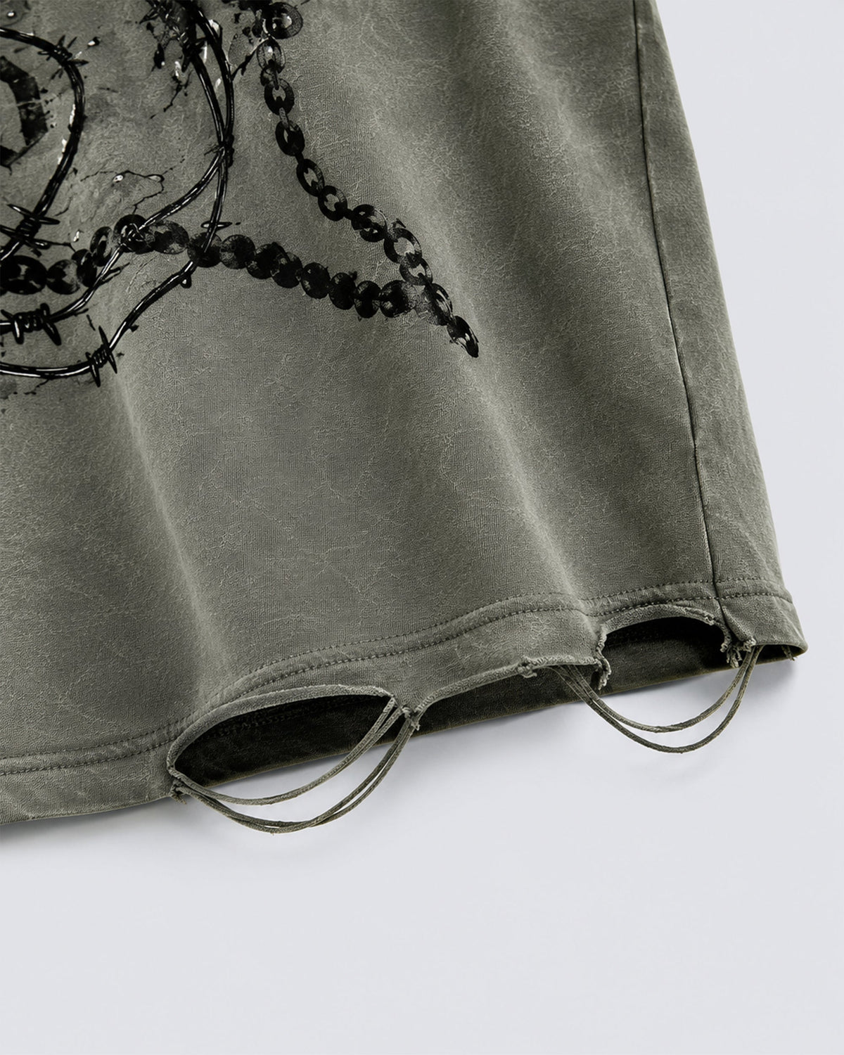 KIIKIO Gothic Distressed Vest