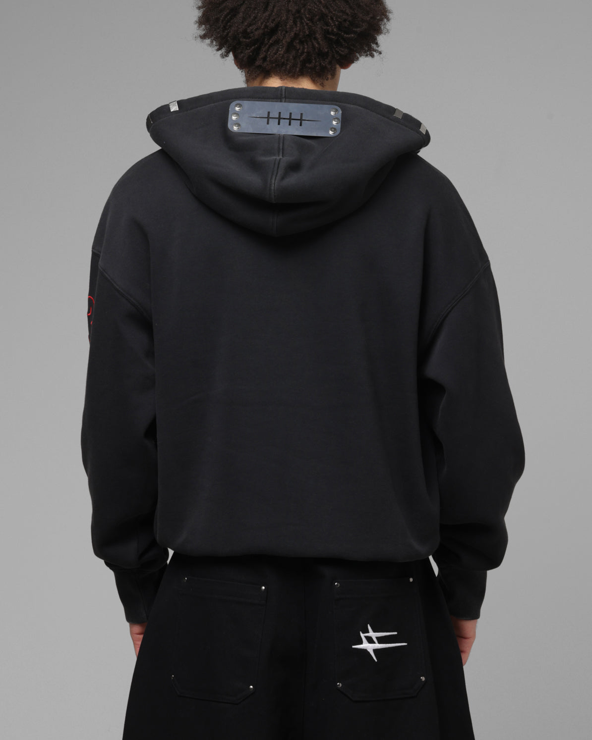 Loiter x Naruto Pain Distressed Hoodie