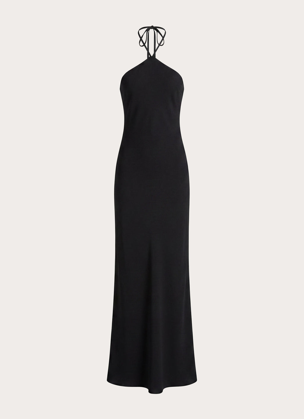 Anouk Halter Maxi Dress - Black