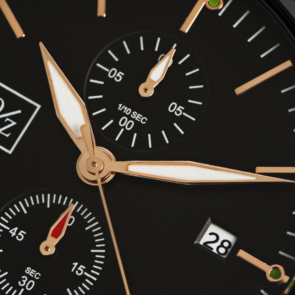 Reloj de malla de acero para hombre