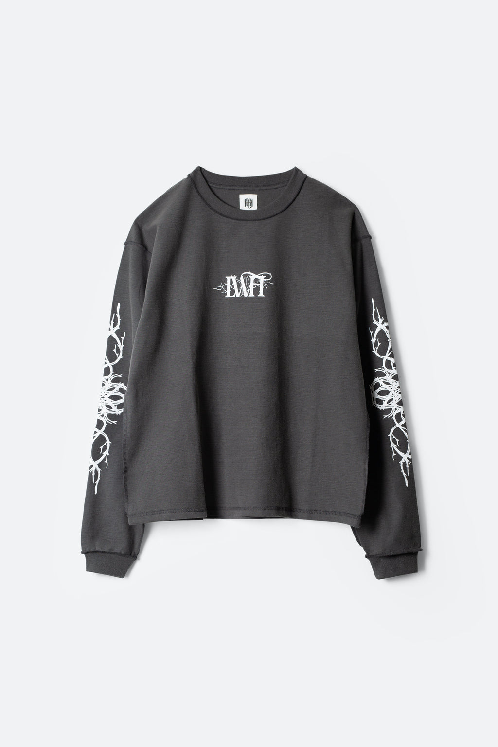 LWH Thorn Logo L/S Tee - Vintage Black