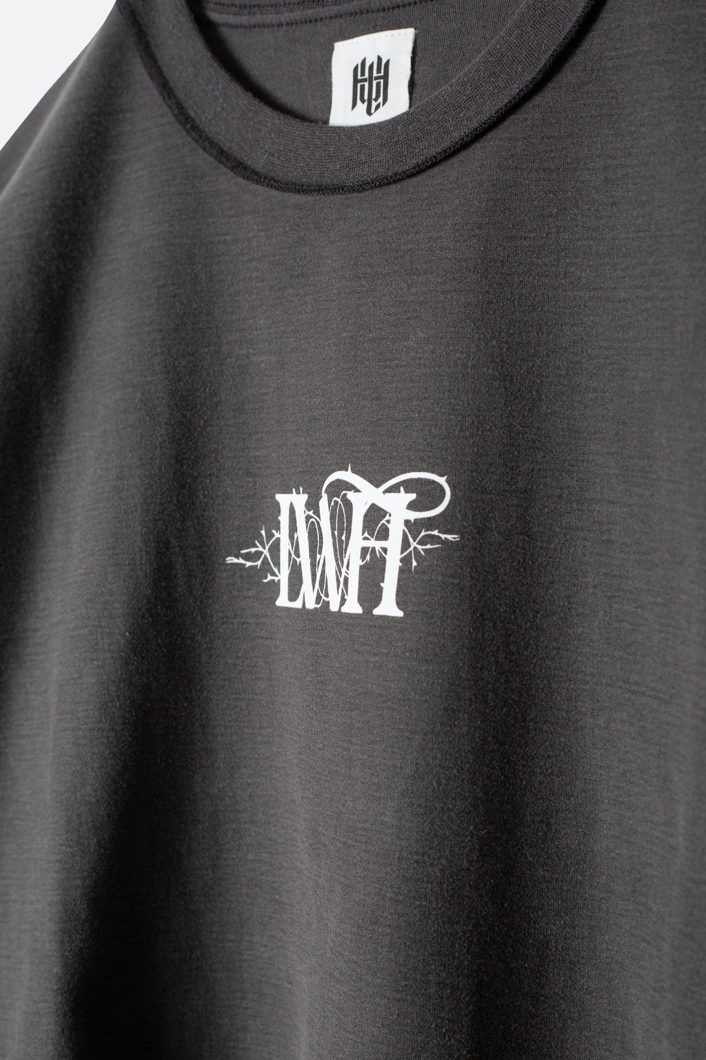 LWH Thorn Logo L/S Tee - Vintage Black
