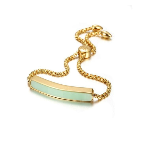 Pulsera de cadena lineal