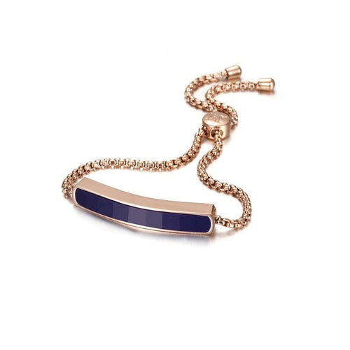 Pulsera de cadena lineal
