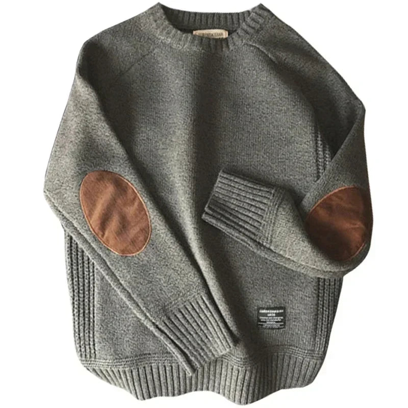 Leo Patch Knit Sweater
