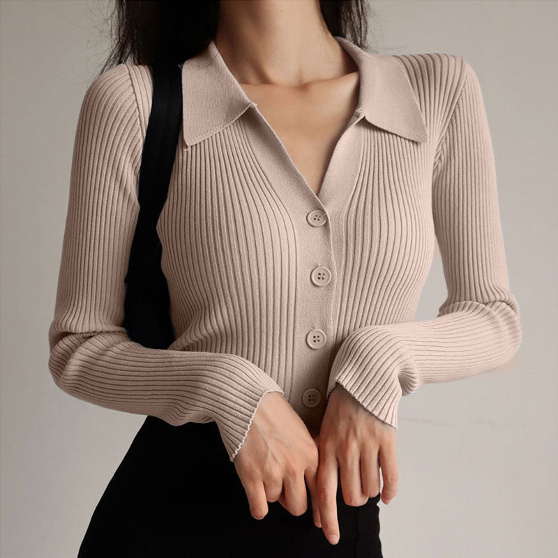 Maria Button Knit Cardigan