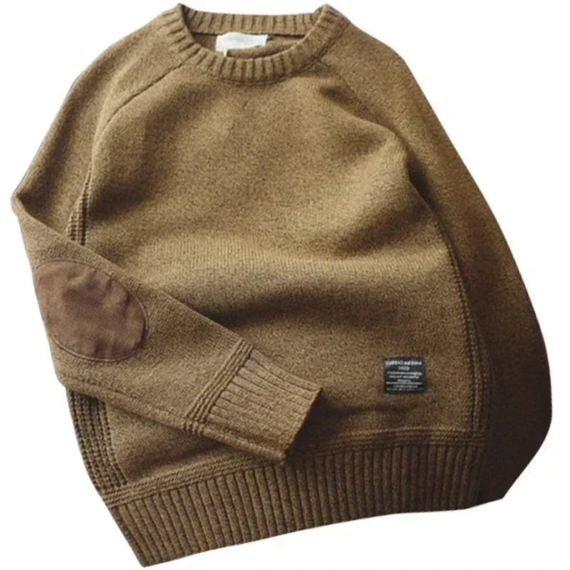 Leo Patch Knit Sweater