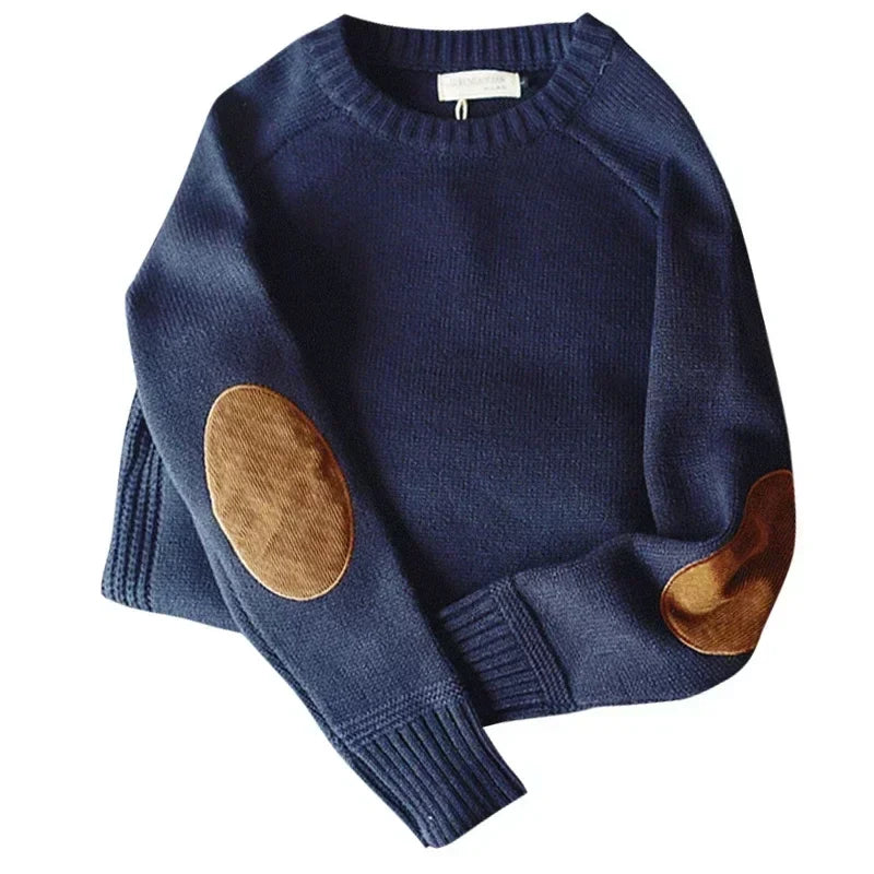Leo Patch Knit Sweater