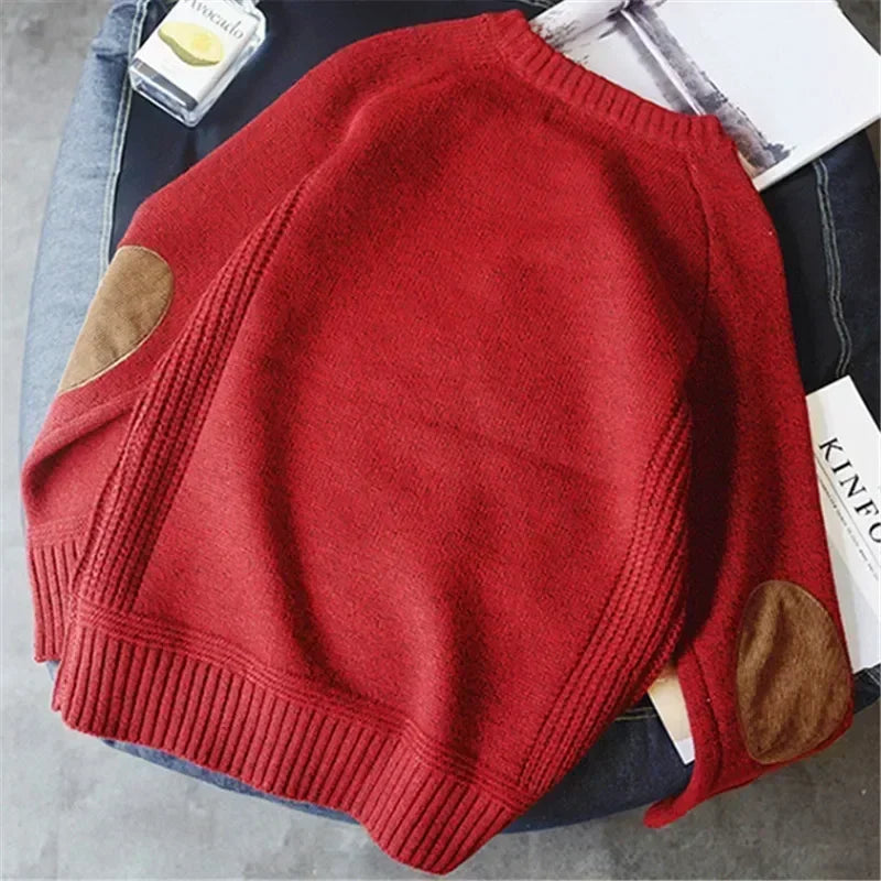 Leo Patch Knit Sweater