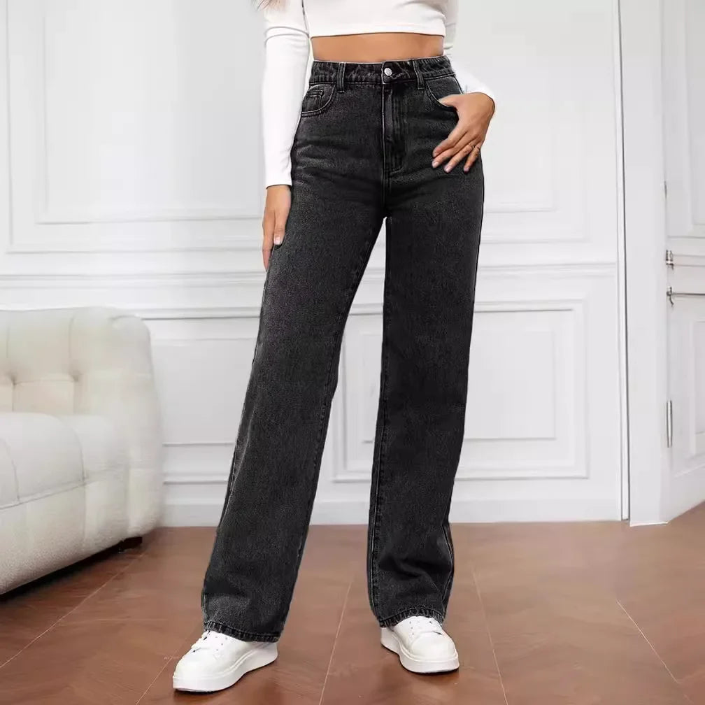 High-Waist Jeans