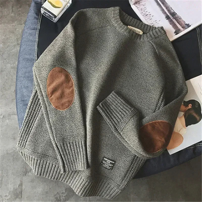 Leo Patch Knit Sweater