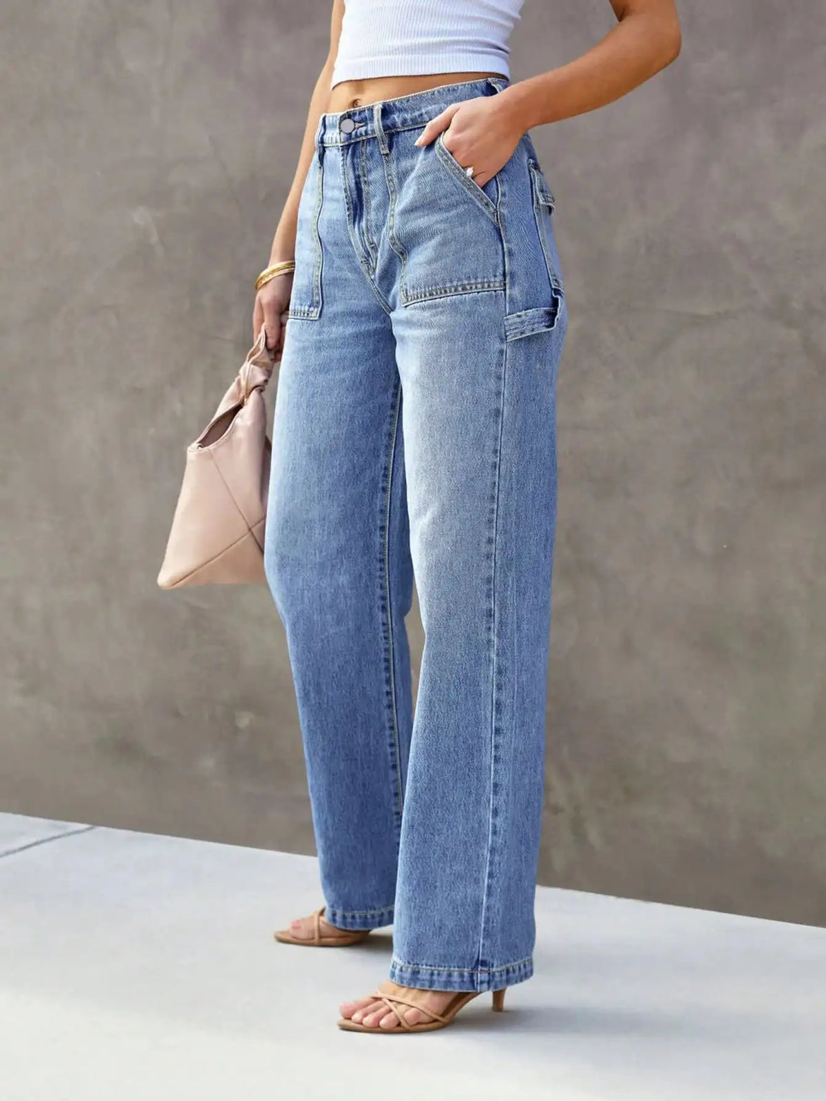 Wide-Leg Jeans
