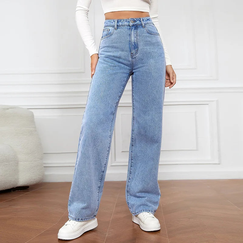 High-Waist Jeans