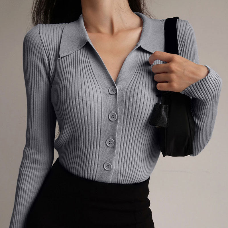 Maria Button Knit Cardigan