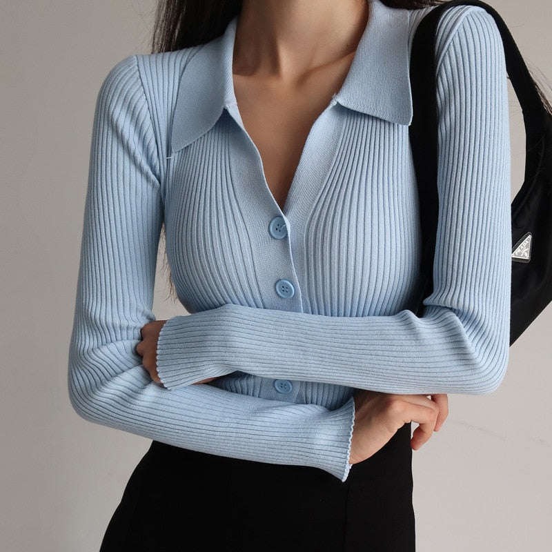 Maria Button Knit Cardigan