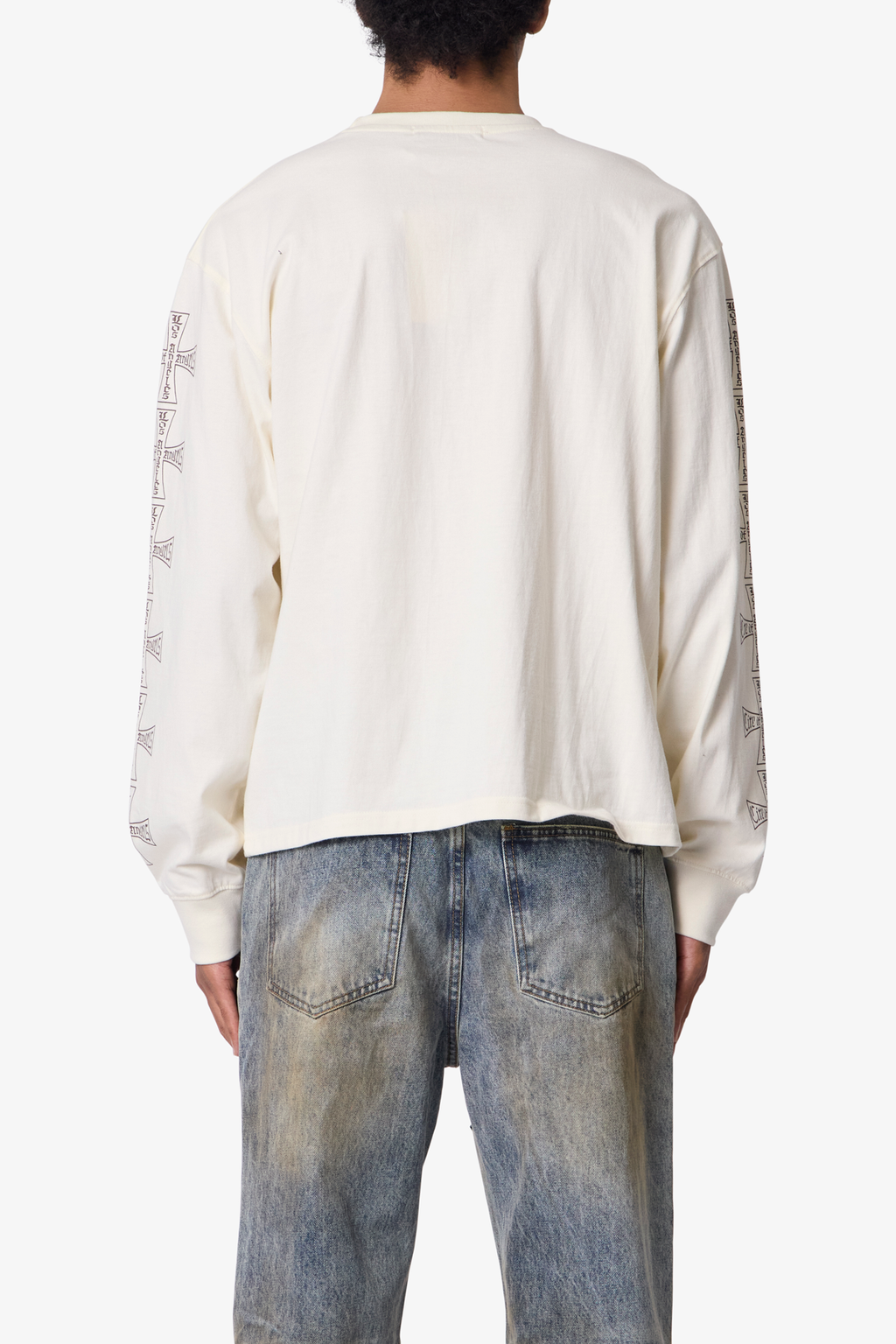 Washed LA L/S Tee - Off White