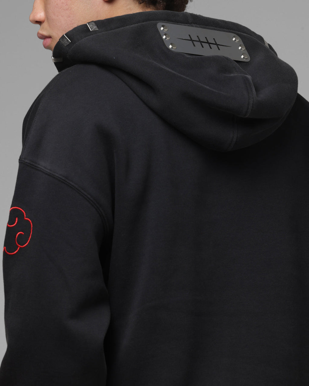 Loiter x Naruto Pain Distressed Hoodie