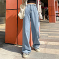 High-Waisted Wide-Leg Jeans